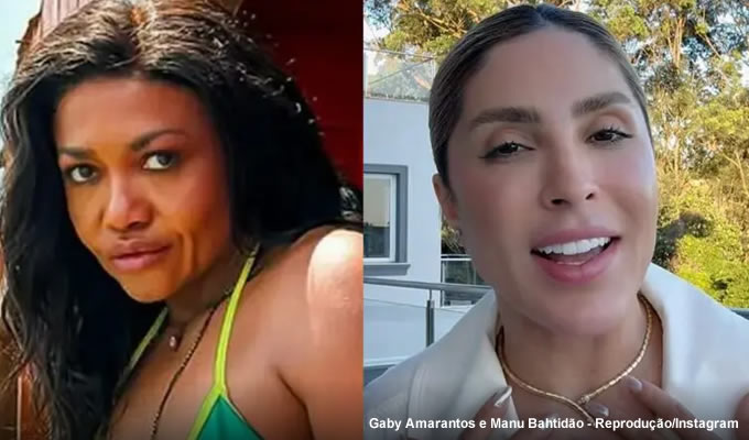 Gaby Amarantos quebra o silêncio sobre suposta ‘treta’ com Manu Bahtidão