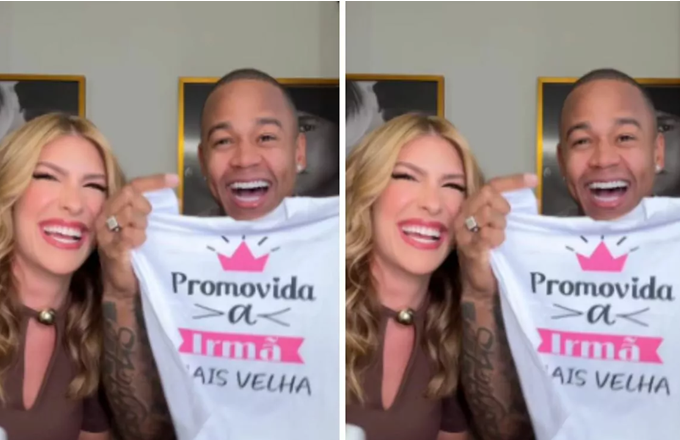 Lore Improta e Léo Santana revelam sexo do segundo filho